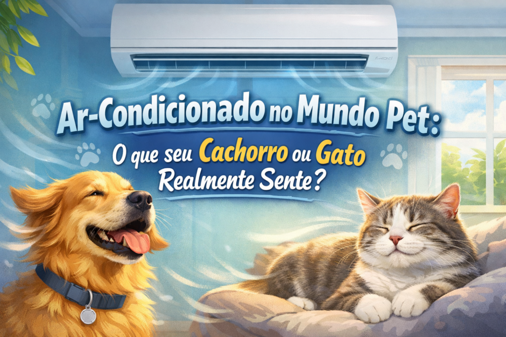 Ar-Condicionado no Mundo Pet: O que seu Cachorro ou Gato Realmente Sente?